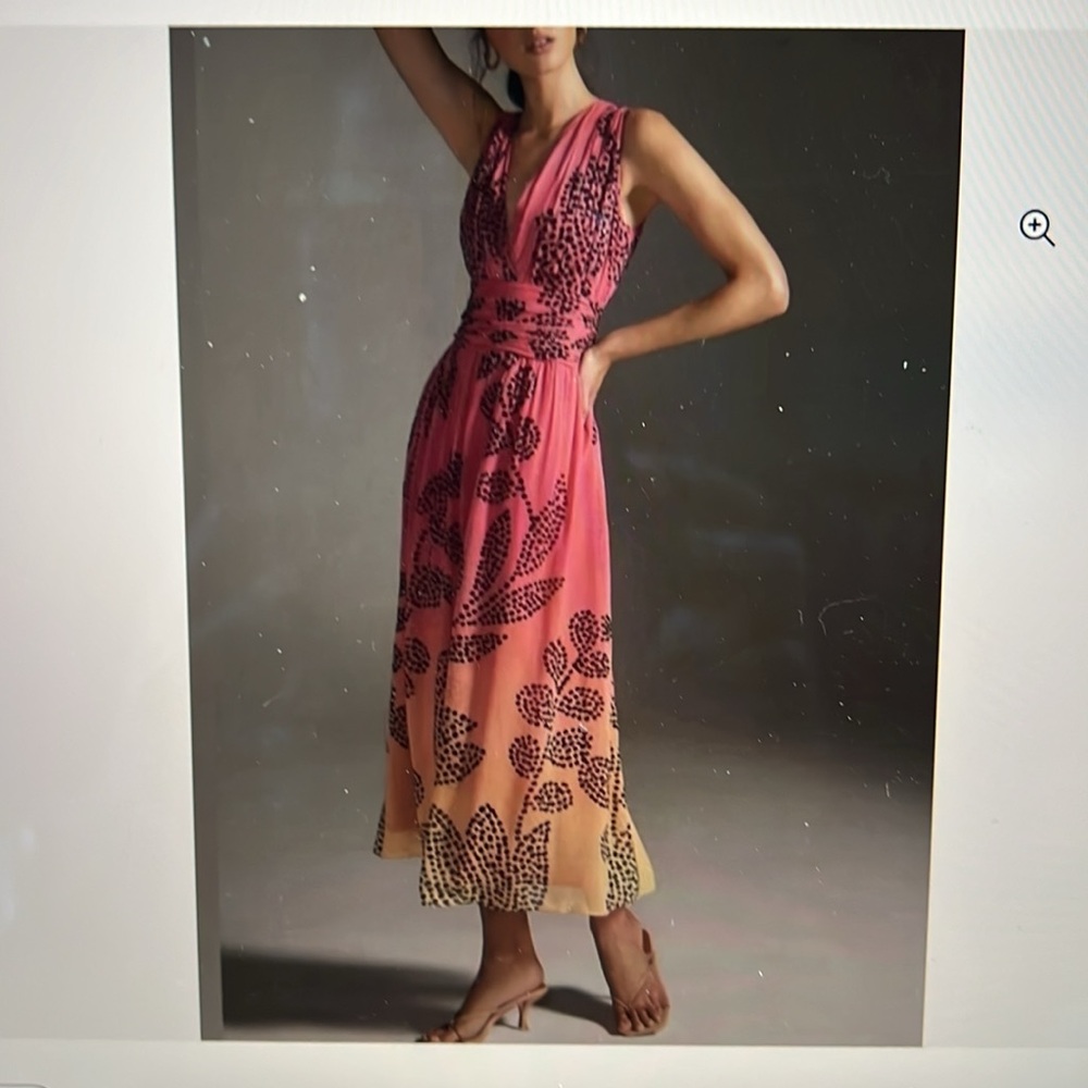 Gorgeous Anthropologie Verb Pallavi Singhee Maxi Dress